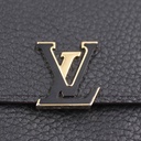 Louis Vuitton Capucines Compact Black/Pink Wallet