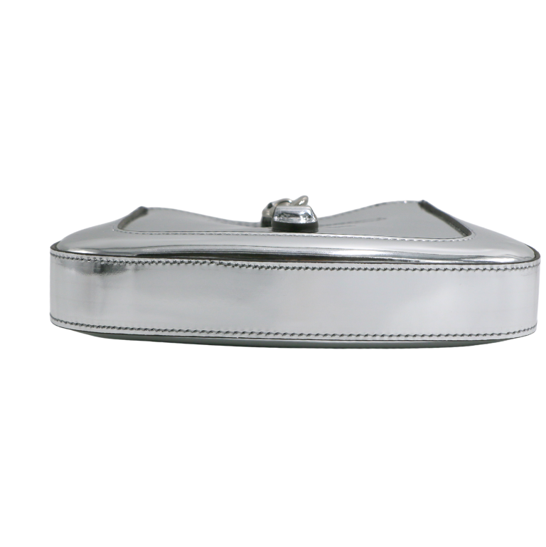 Gucci Mini Jackie Patent Leather Silver