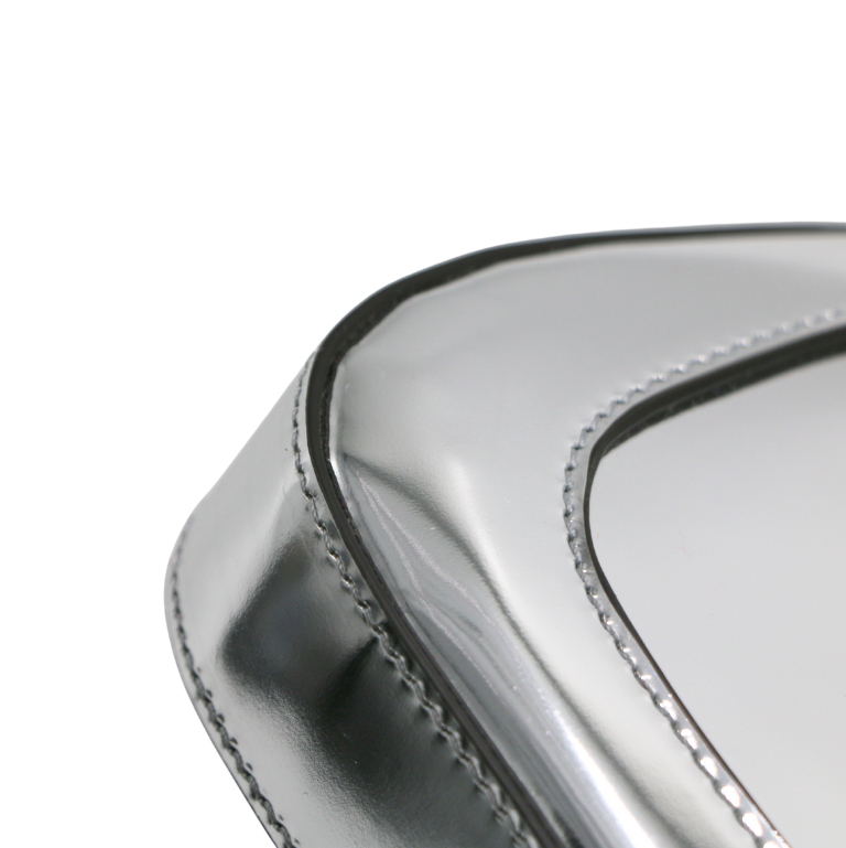 Gucci Mini Jackie Patent Leather Silver