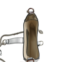 Gucci Mini Jackie Patent Leather Silver