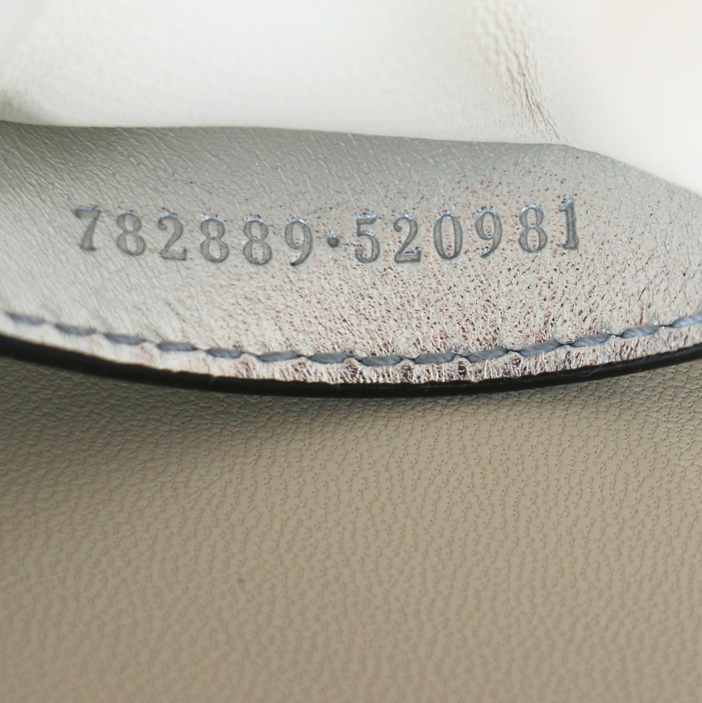 Gucci Mini Jackie Patent Leather Silver