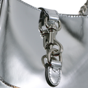 Gucci Mini Jackie Patent Leather Silver