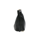 Prada Demi-Lune Large Leather Shoulder Bag Black