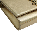 Yves Saint Laurent Kate Metallic Leather Gold Small