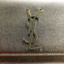 Yves Saint Laurent Kate Metallic Leather Gold Small