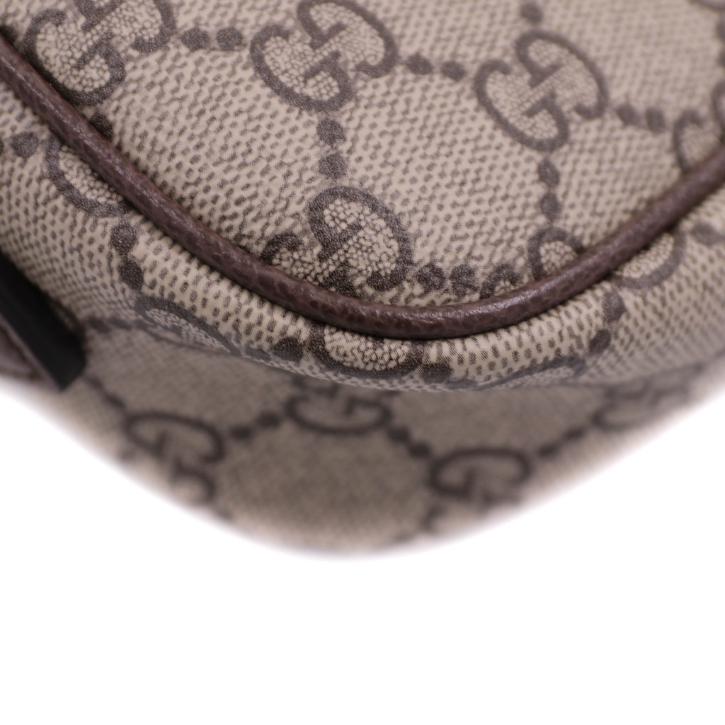 Gucci Ophidia Small Camera Bag In Beige And Brown GG Fabric 838480