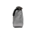 Gucci GG Marmont Small Shoulder Bag Matelassé Silver 443497