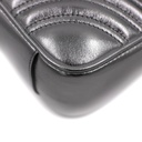 Gucci GG Marmont Small Shoulder Bag Matelassé Silver 443497