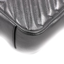 Gucci GG Marmont Small Shoulder Bag Matelassé Silver 443497