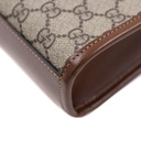 Gucci GG Supreme Brown Top Handle Bag 671623