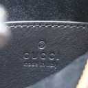 Gucci GG emblem Leather Shoulder bag Black 818157