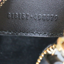 Gucci GG emblem Leather Shoulder bag Black 818157