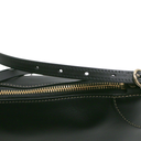 Gucci GG emblem Leather Shoulder bag Black 818157