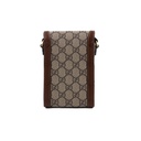 Gucci GG Supreme Horsebit 1955 Mini Brown Bag 625615