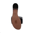 Christian Dior Dway Heeled Slide Blue and White In Size 37 1/2