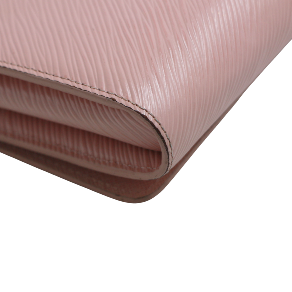 Louis Vuitton Epi Twist Wallet on Chain Pink