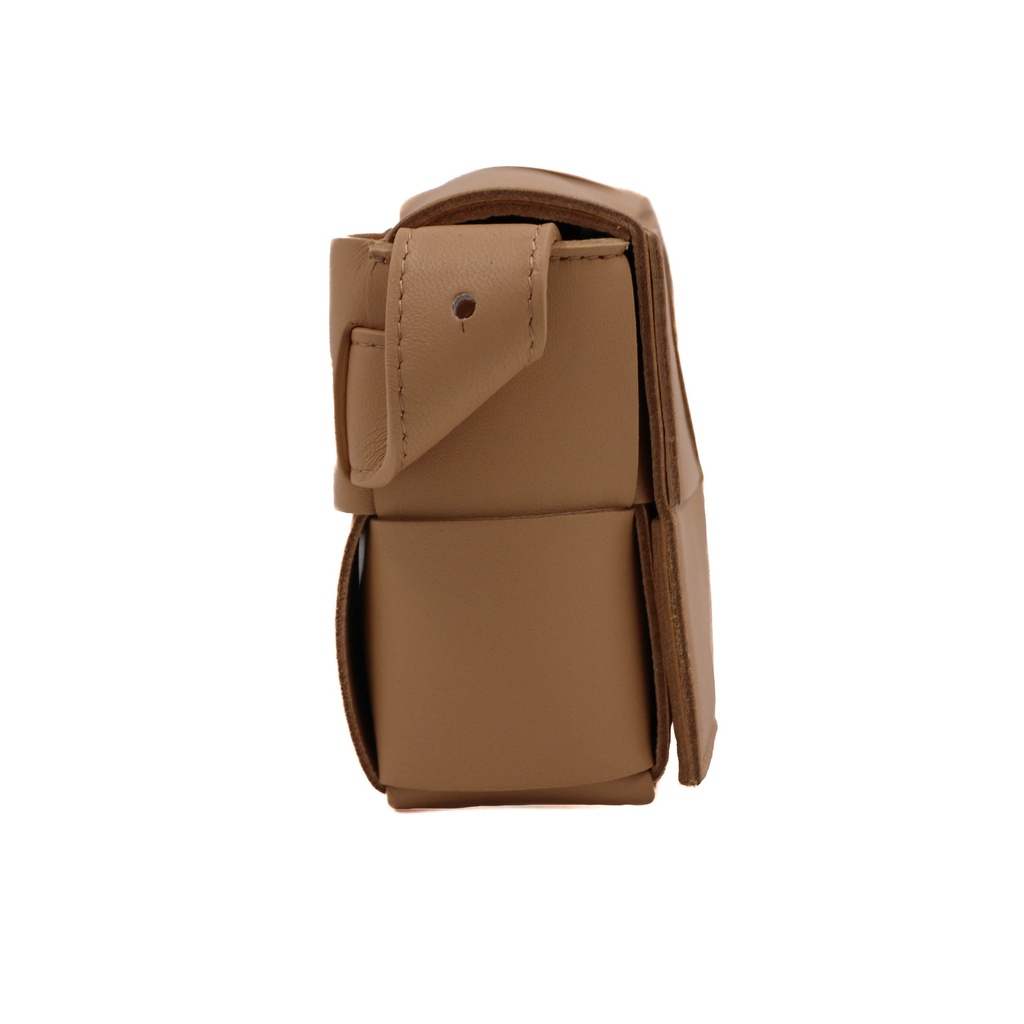 Bottega Veneta Cassette Beige Crossbody Bag