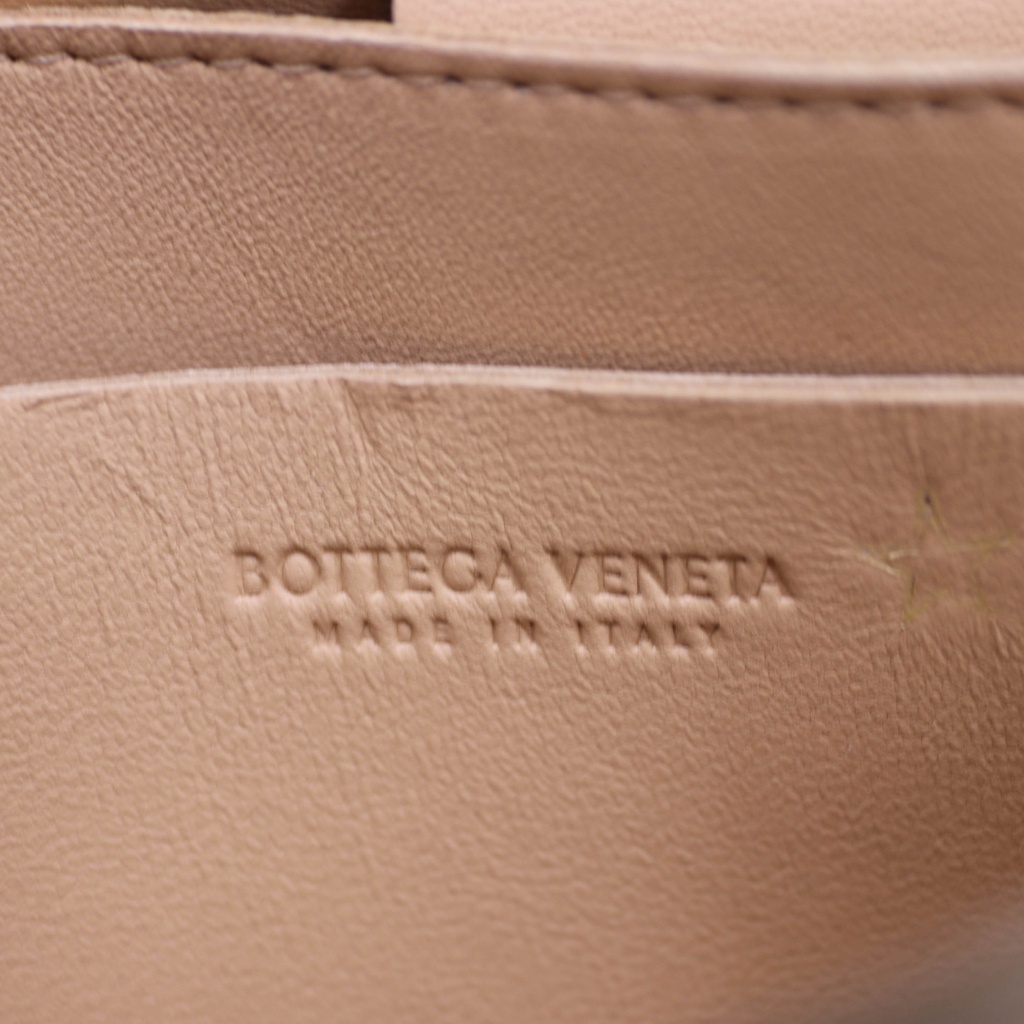 Bottega Veneta Cassette Beige Crossbody Bag