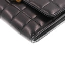 Yves Saint Laurent Le Maillon Quilted Leather Shoulder Bag Black