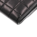 Yves Saint Laurent Le Maillon Quilted Leather Shoulder Bag Black