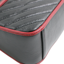 Gucci GG Marmont Mini Top Handle Black and Red Bag 583571