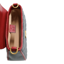 Gucci GG Marmont Mini Top Handle Black and Red Bag 583571