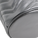 Gucci GG Marmont Leather Chain Shoulder Bag Black 575163