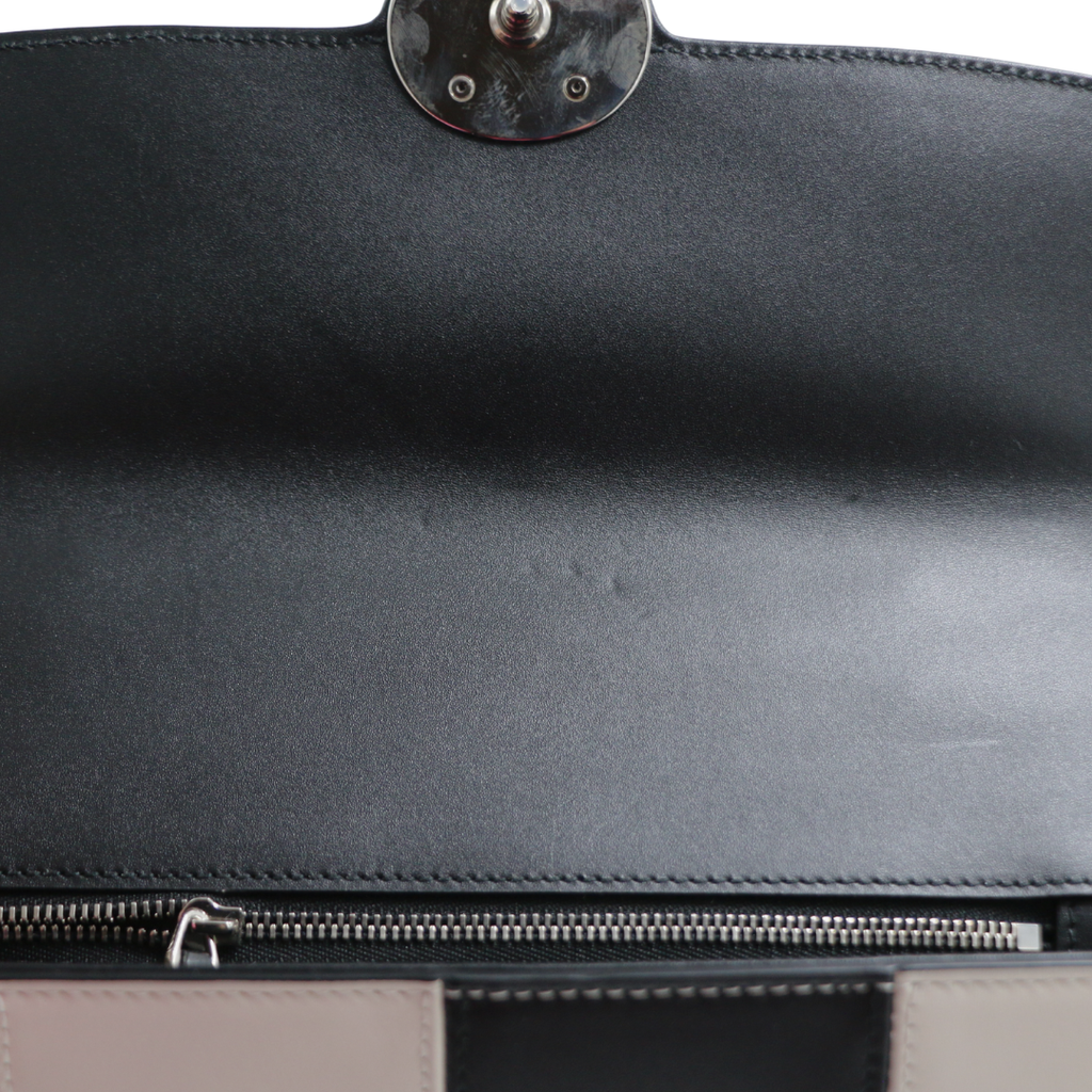 Gucci Petite GG Small Shoulder Bag Beige and Black 739721