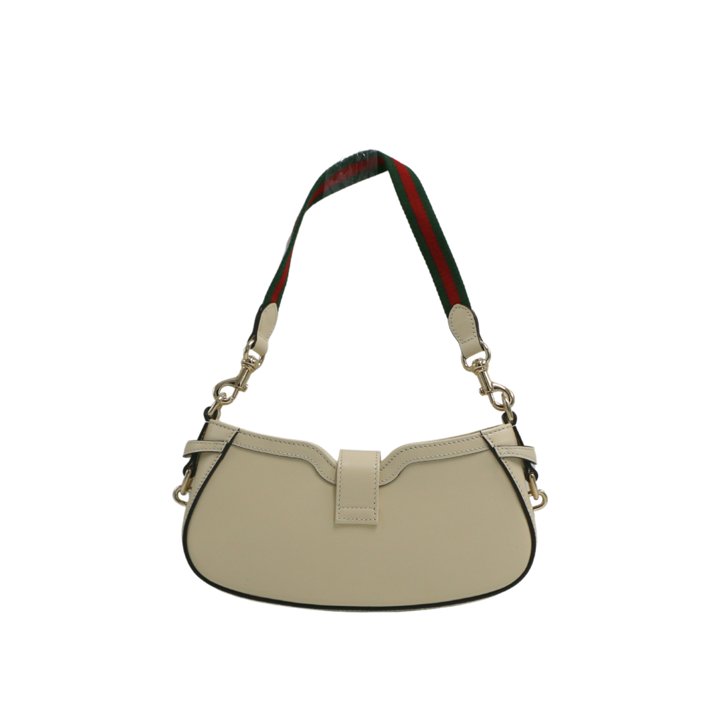 Gucci Moon Side Mini Leather Shoulder Bag Beige 786015