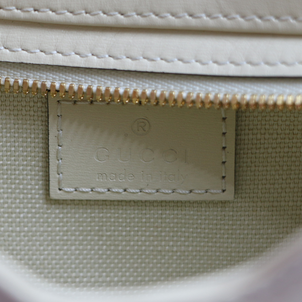 Gucci Moon Side Mini Leather Shoulder Bag Beige 786015