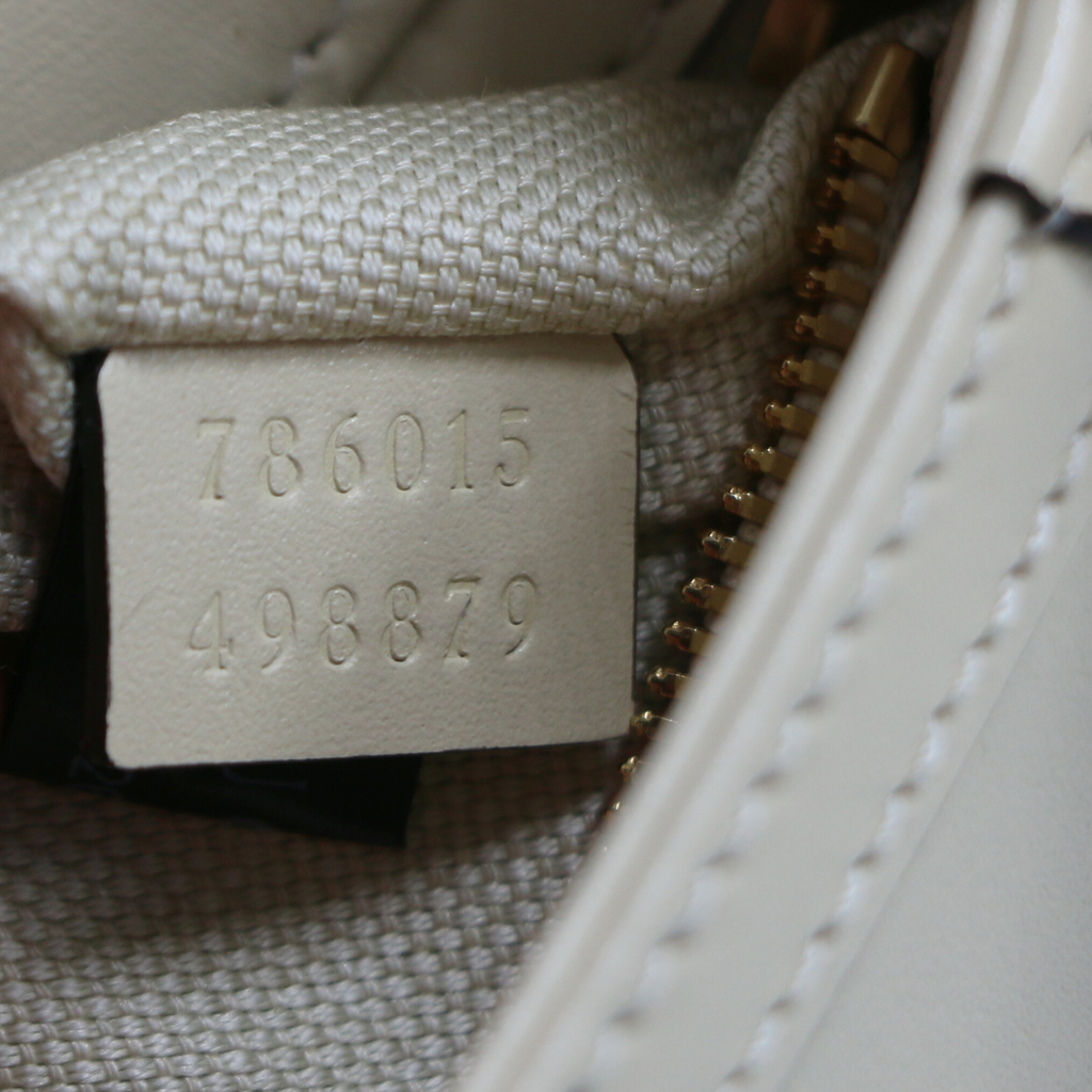 Gucci Moon Side Mini Leather Shoulder Bag Beige 786015