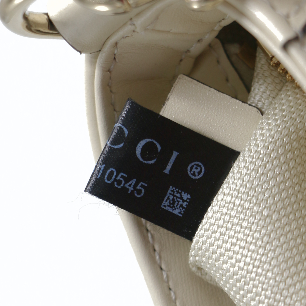 Gucci Moon Side Mini Leather Shoulder Bag Beige 786015