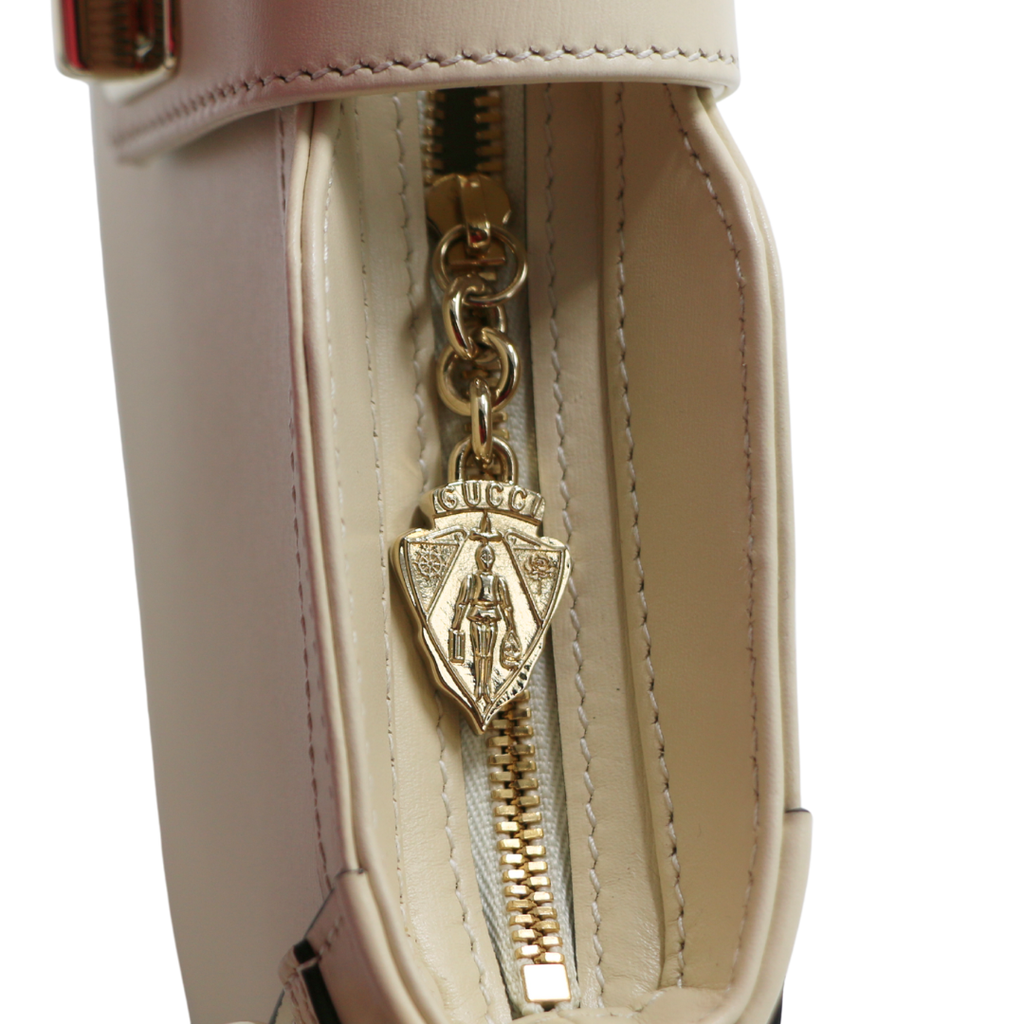 Gucci Moon Side Mini Leather Shoulder Bag Beige 786015