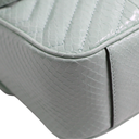 Gucci GG Marmont Small Shoulder Bag Python Light Blue 443497