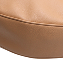 Prada Demi-Lune Large Leather Shoulder Bag Brown