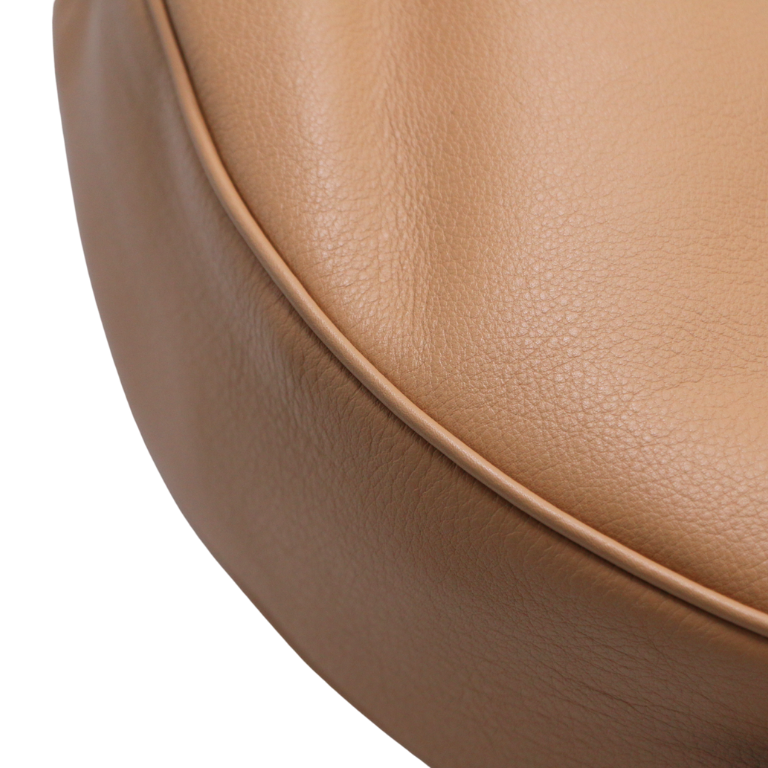 Prada Demi-Lune Large Leather Shoulder Bag Brown