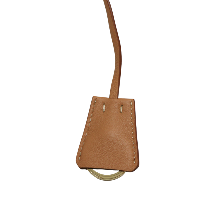 Prada Demi-Lune Large Leather Shoulder Bag Brown