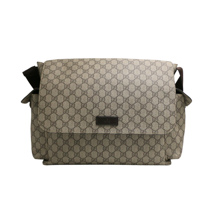 Gucci Supreme Large Changing Bag Brown 211131