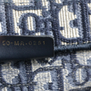 Christian Dior Oblique Medium Book Tote Blue Multicolor