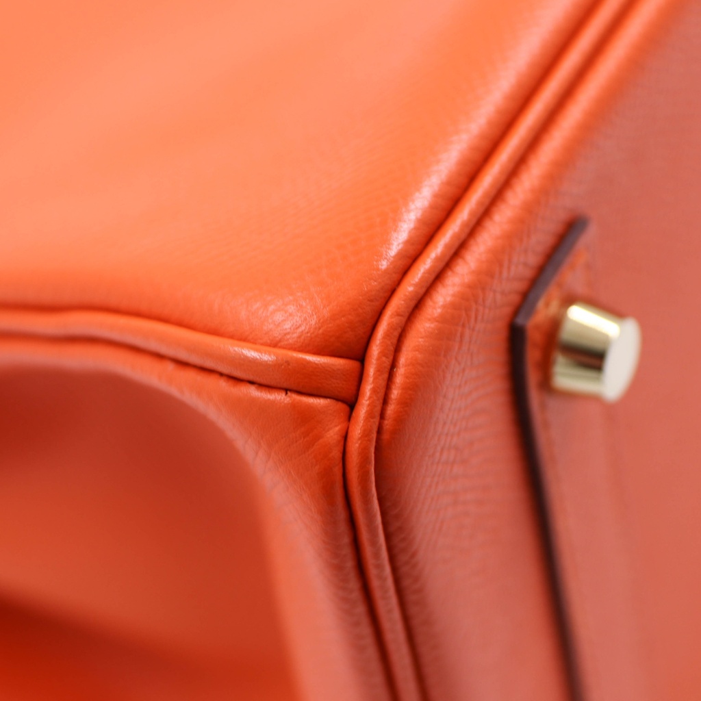 Hermes Birkin 30 Togo Year 2015 Orange
