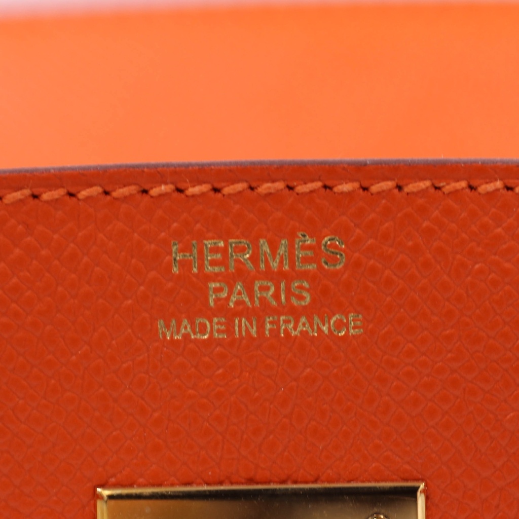 Hermes Birkin 30 Togo Year 2015 Orange