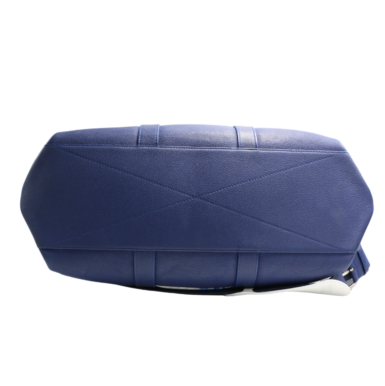 Louis Vuitton Trolley Tote Bag Blue