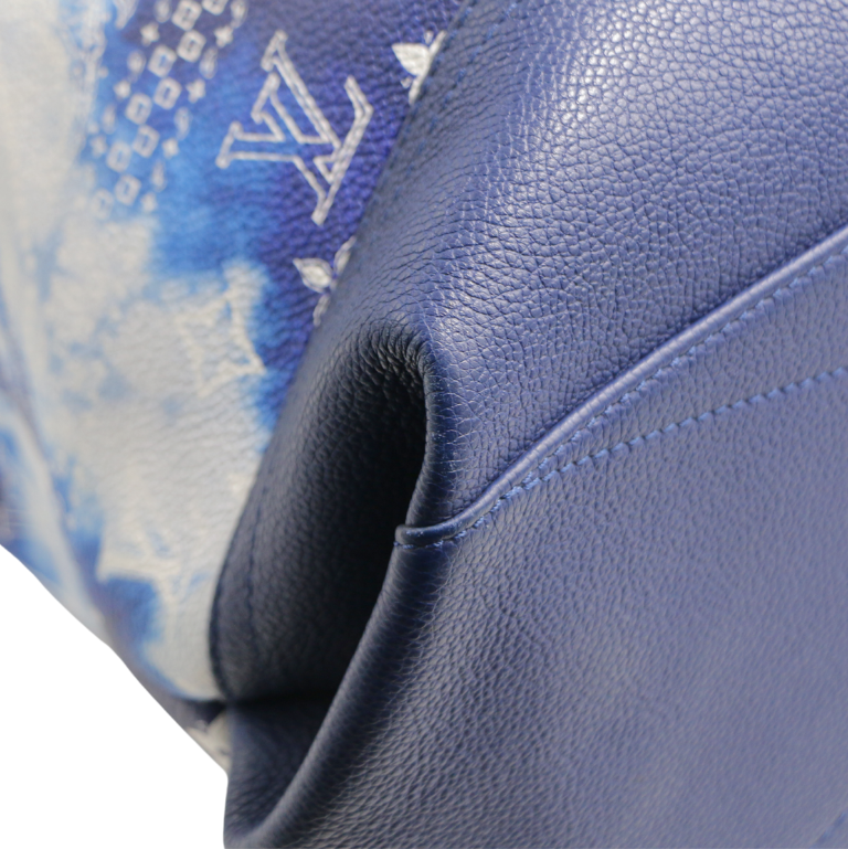 Louis Vuitton Trolley Tote Bag Blue