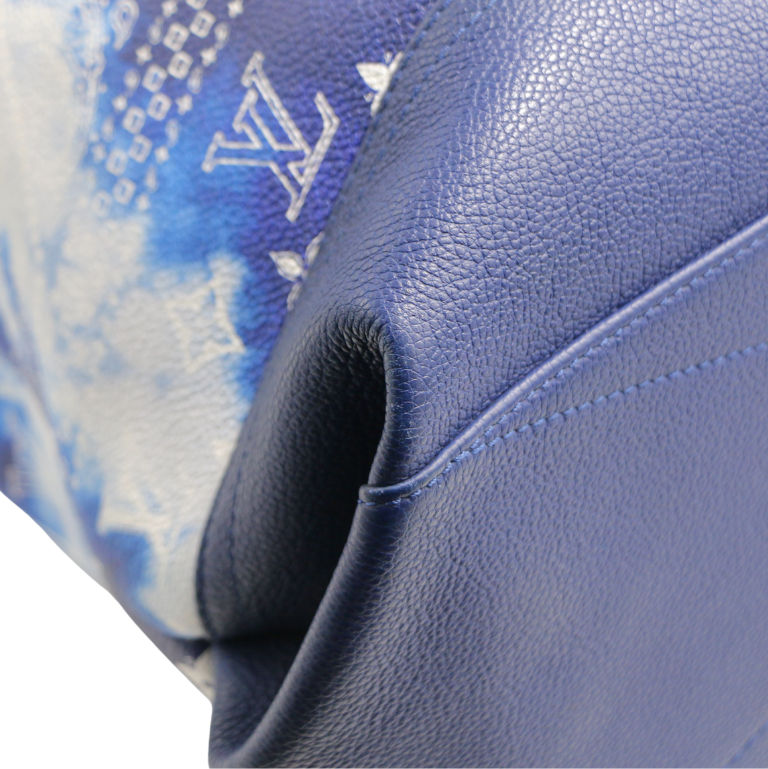 Louis Vuitton Trolley Tote Bag Blue