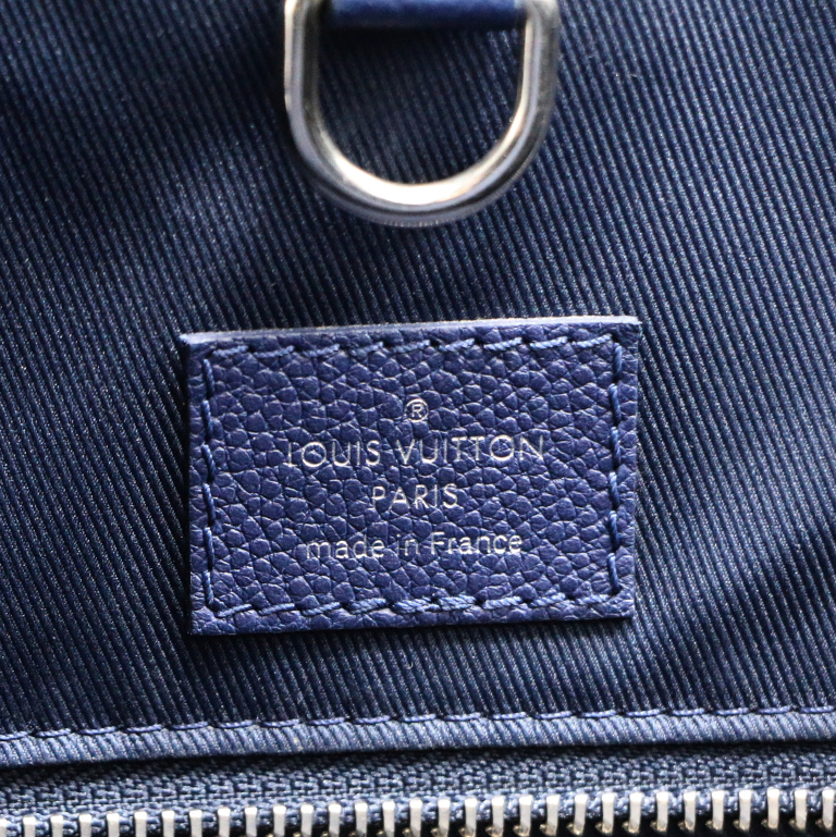 Louis Vuitton Trolley Tote Bag Blue
