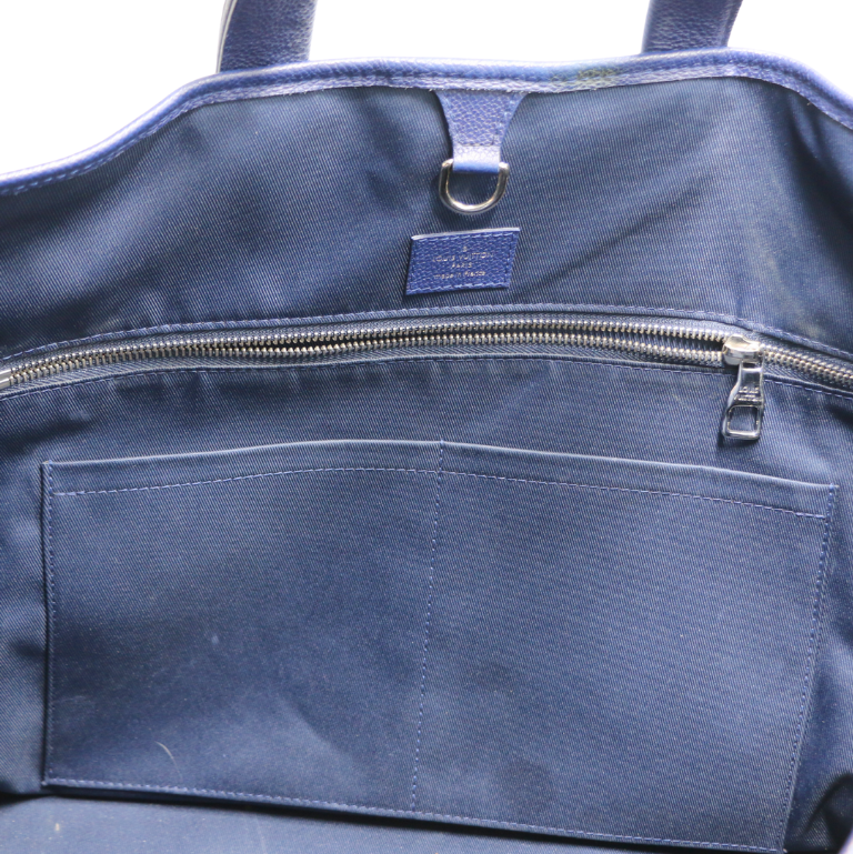Louis Vuitton Trolley Tote Bag Blue