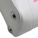 Balenciaga XXS Ville Leather Top Handle Bag White