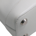 Balenciaga XXS Ville Leather Top Handle Bag White