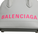 Balenciaga XXS Ville Leather Top Handle Bag White