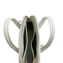 Balenciaga XXS Ville Leather Top Handle Bag White